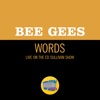 Cover art for Words (Live On The Ed Sullivan Show, March 17, 1968) - Single by Bee Gees