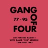 Cover art for Live on BBC Radio 1 with David "Kid" Jensen - 12th Aug 1982 - EP by Gang of Four