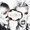 Cover art for Flames (feat. Salena Mastroianni) - Single by Nervo